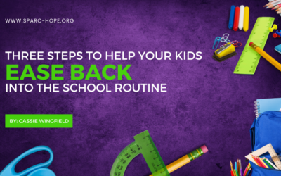 Three Steps to Help Your Kids Ease Back into the School Routine